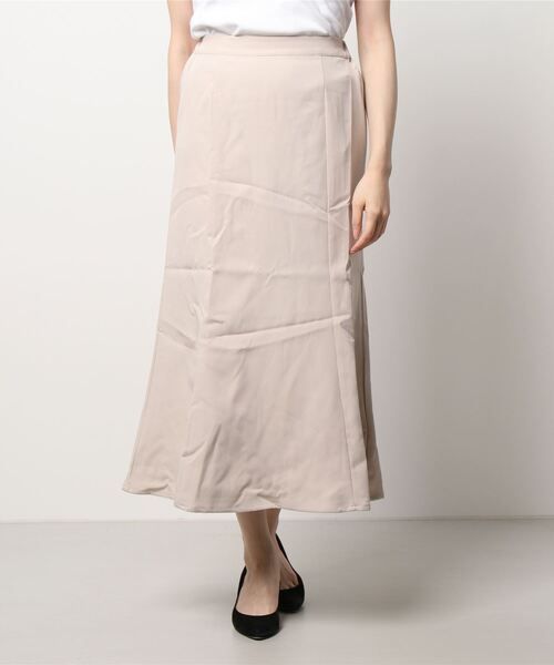 KOBE LETTUCE（コウベレタス）の「マーメイドスカート[M3446]（スカート・レディース・グレイッシュベージュ/ブラック/グリーン・FREE）」の3枚目の写真