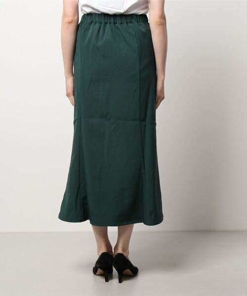 KOBE LETTUCE（コウベレタス）の「マーメイドスカート[M3446]（スカート・レディース・グレイッシュベージュ/ブラック/グリーン・FREE）」の4枚目の写真