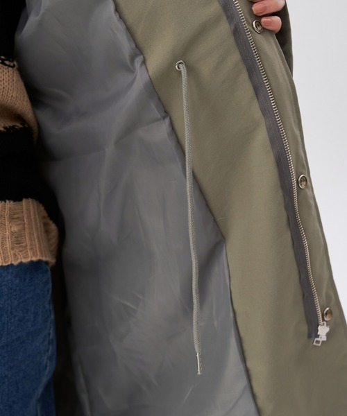 FEKETE(フェケテ)の「FEKETE MILITARY LONG M-65(モッズコート・メンズ・カーキ・FREE)」の4枚目の写真