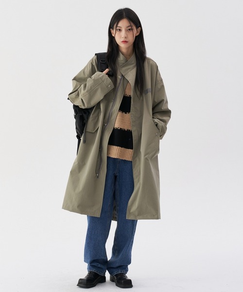 FEKETE(フェケテ)の「FEKETE MILITARY LONG M-65(モッズコート・メンズ・カーキ・FREE)」の7枚目の写真