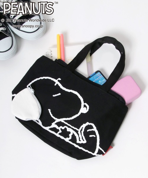 Peanuts スヌーピー耳がポケット ミニトートバッグ トートバッグ Peanuts ピーナッツ のファッション通販 Zozotown