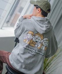 SIDEWAY STANCE | 【SIDEWAY STANCE】オリジナル グラフィック プリント オーバーサイズ スウェット プルパーカー(パーカー)