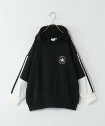 【キッズ】CONVERSE コンバース 裏毛チュニックパーカー（130~160cm）