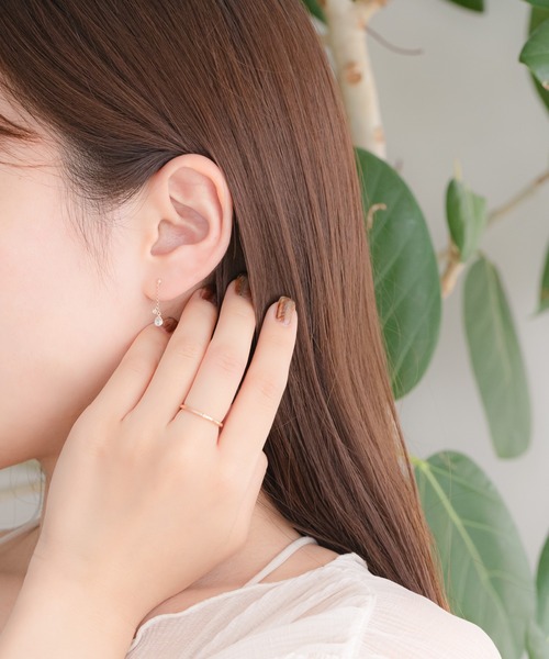 BLOOM（ブルーム）の「K10 ピンクゴールド ダイヤモンド リング BLOOM/ブルーム（リング・レディース・ピンクゴールド・11号/9号/13号）」の10枚目の写真