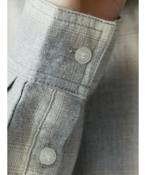 AMERICAN HOLIC（アメリカンホリック）の「オーバーサイズシャツ（シャツ/ブラウス・レディース・アイボリー/チェック・M/L）」の9枚目の写真