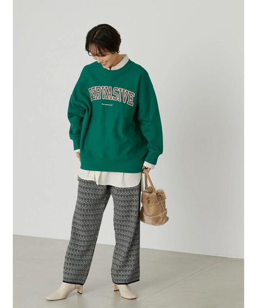 AMERICAN HOLIC（アメリカンホリック）の「オーバーサイズシャツ（シャツ/ブラウス・レディース・アイボリー/チェック・M/L）」の16枚目の写真