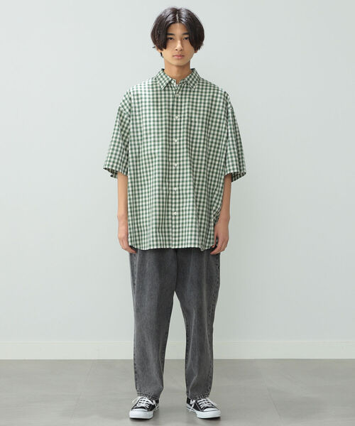 BeAMS DOT(ビームスドット)の「【WEB限定】BeAMS DOT / ワイドバルーン デニムパンツ(その他パンツ・メンズ・ブラック/ライトブルー・MEDIUM/LARGE/SMALL)」の13枚目の写真