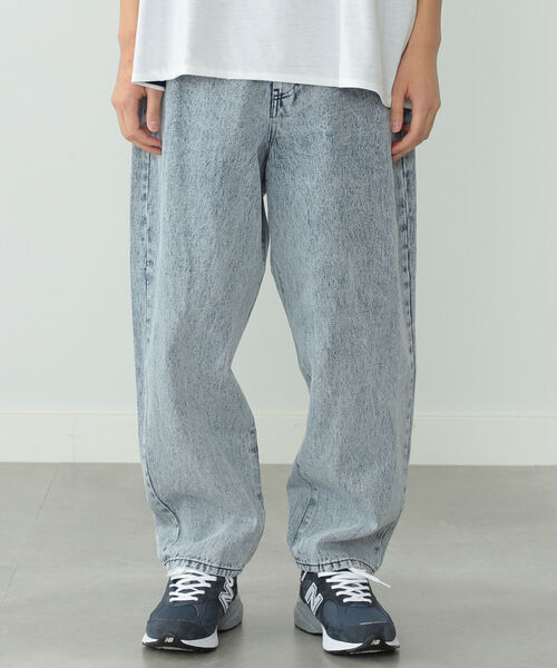 BeAMS DOT(ビームスドット)の「【WEB限定】BeAMS DOT / ワイドバルーン デニムパンツ(その他パンツ・メンズ・ブラック/ライトブルー・MEDIUM/LARGE/SMALL)」の6枚目の写真