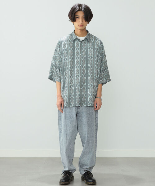 BeAMS DOT(ビームスドット)の「【WEB限定】BeAMS DOT / ワイドバルーン デニムパンツ(その他パンツ・メンズ・ブラック/ライトブルー・MEDIUM/LARGE/SMALL)」の19枚目の写真