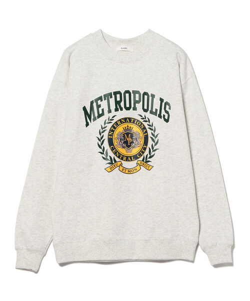 BeAMS DOT（ビームスドット）の「【WEB限定】BeAMS DOT / カレッジロゴ オーバースウェット（スウェット・レディース・グレー/ネイビー・FREE）」の16枚目の写真