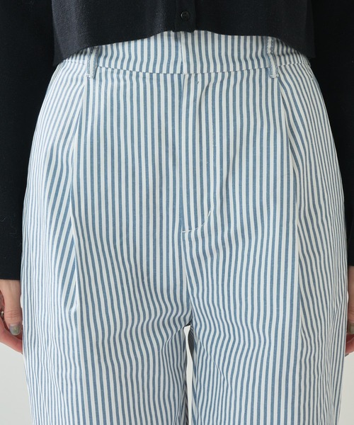 mystic(ミスティック)の「ストライプタックパンツ(その他パンツ・レディース・ブルー/ブラック・1/2)」の17枚目の写真
