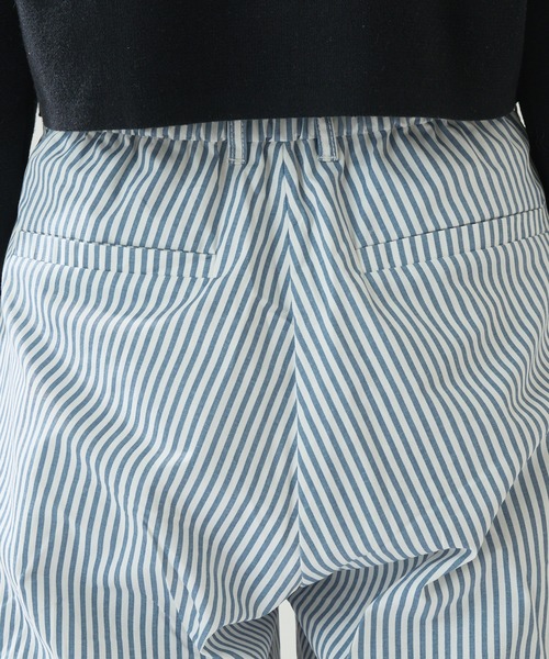 mystic(ミスティック)の「ストライプタックパンツ(その他パンツ・レディース・ブルー/ブラック・1/2)」の15枚目の写真