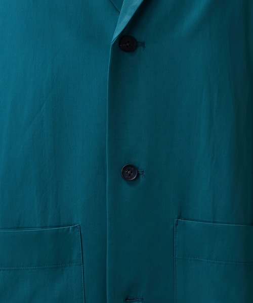 Lui's（ルイス）の「【SILLIS / シリス】 3Bロングジャケット（テーラードジャケット・メンズ・ブラック/エメラルド・44/46）」の15枚目の写真