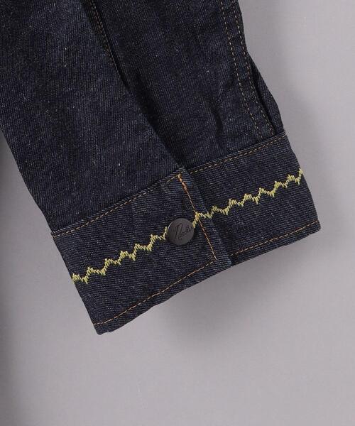 Needles(ニードルス)の「<NEEDLES(ニードルズ)> EMBROIDERY デニムジャケット■■■(デニムジャケット・メンズ・ネイビー・M/S)」の4枚目の写真