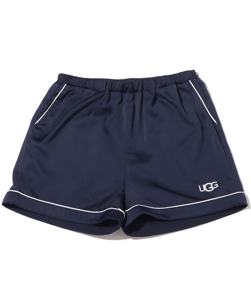 UGG（アグ）の「UGG@mos パイピングサテン ショートパンツ（その他パンツ・レディース・ネイビー/ピンク・M/L）」の2枚目の写真