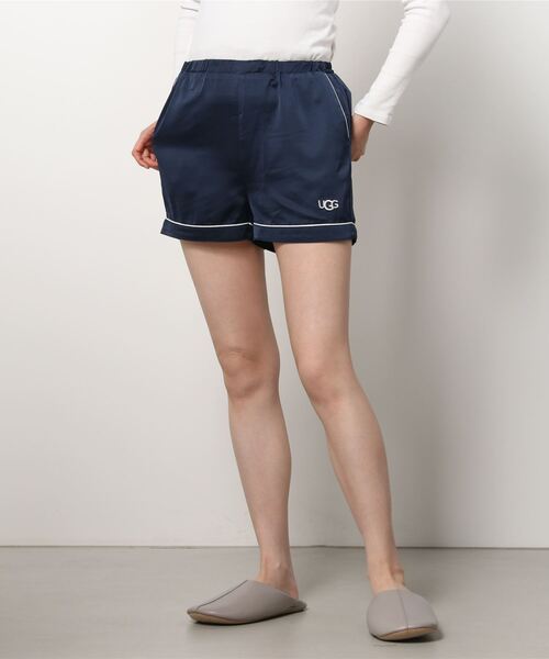 UGG（アグ）の「UGG@mos パイピングサテン ショートパンツ（その他パンツ・レディース・ネイビー/ピンク・M/L）」の11枚目の写真