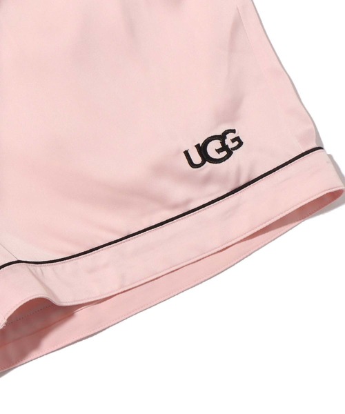 UGG（アグ）の「UGG@mos パイピングサテン ショートパンツ（その他パンツ・レディース・ネイビー/ピンク・M/L）」の6枚目の写真