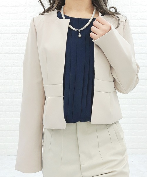 Lace Ladies(レースレディース)の「七分袖 シフォンレースブラウス(シャツ/ブラウス・レディース・ホワイト/ネイビー/ブラック/グレー/アイボリー・L/S/XL/M)」の19枚目の写真