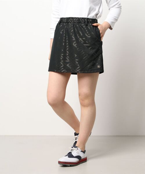 【PING APPAREL】ロゴジャガード スカート (LADIES)