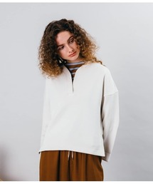 SIPULI | Organic Cotton Ratch pile  Vネックスウェット(スウェット)