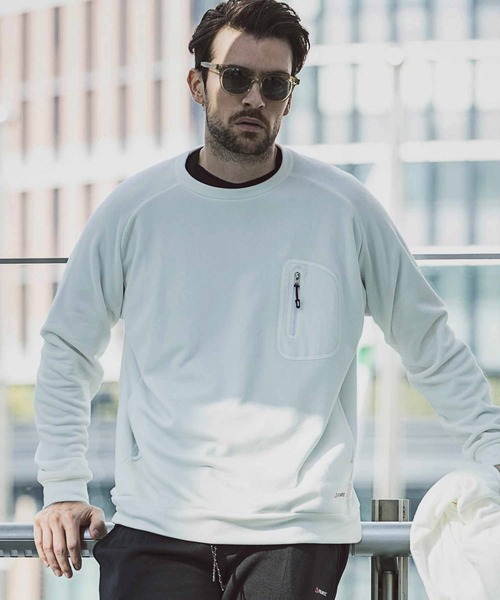 +phenix（プラスフェニックス）の「+phenix(プラスフェニックス)POWER STRETCH SWEAT（スウェット・メンズ・ホワイト/ブラック/ネイビー・XXL/M/L/XL/S）」の10枚目の写真