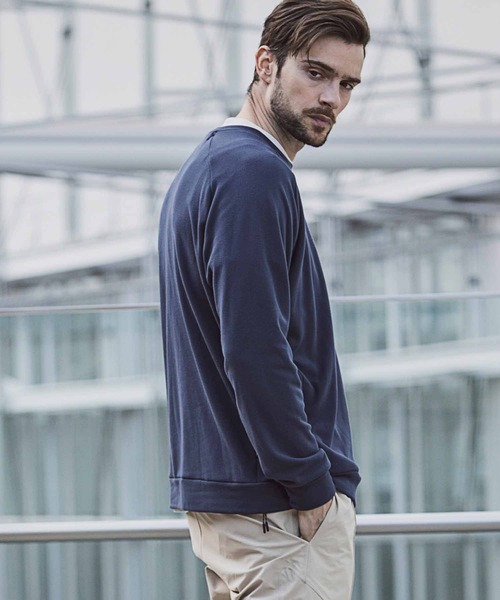 +phenix（プラスフェニックス）の「+phenix(プラスフェニックス)POWER STRETCH SWEAT（スウェット・メンズ・ホワイト/ブラック/ネイビー・XXL/M/L/XL/S）」の13枚目の写真