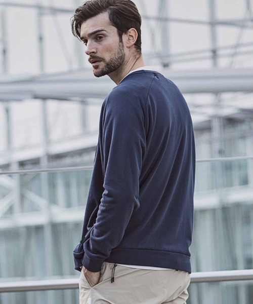 +phenix（プラスフェニックス）の「+phenix(プラスフェニックス)POWER STRETCH SWEAT（スウェット・メンズ・ホワイト/ブラック/ネイビー・XXL/M/L/XL/S）」の14枚目の写真