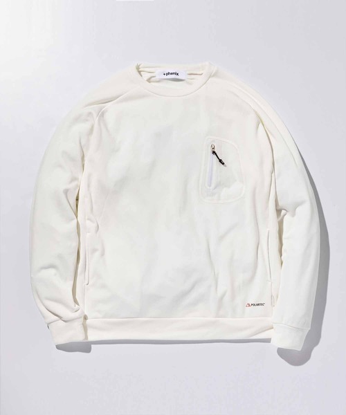 +phenix（プラスフェニックス）の「+phenix(プラスフェニックス)POWER STRETCH SWEAT（スウェット・メンズ・ホワイト/ブラック/ネイビー・XXL/M/L/XL/S）」の17枚目の写真