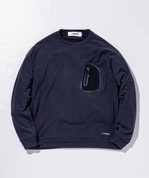 +phenix（プラスフェニックス）の「+phenix(プラスフェニックス)POWER STRETCH SWEAT（スウェット・メンズ・ホワイト/ブラック/ネイビー・XXL/M/L/XL/S）」の20枚目の写真