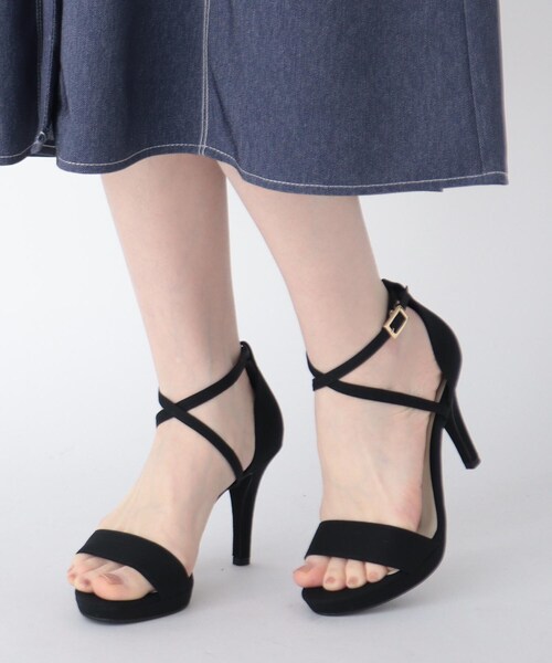 ESPERANZA（エスペランサ）の「◆クロスストラップアーモンドトゥサンダル（サンダル・レディース・チョコ/ブラック系2/アイボリー系2・LL/S/M/L）」の20枚目の写真