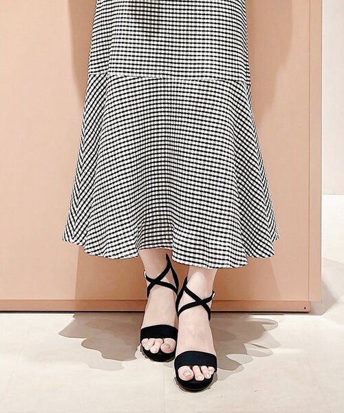 ESPERANZA（エスペランサ）の「◆クロスストラップアーモンドトゥサンダル（サンダル・レディース・チョコ/ブラック系2/アイボリー系2・LL/S/M/L）」の11枚目の写真