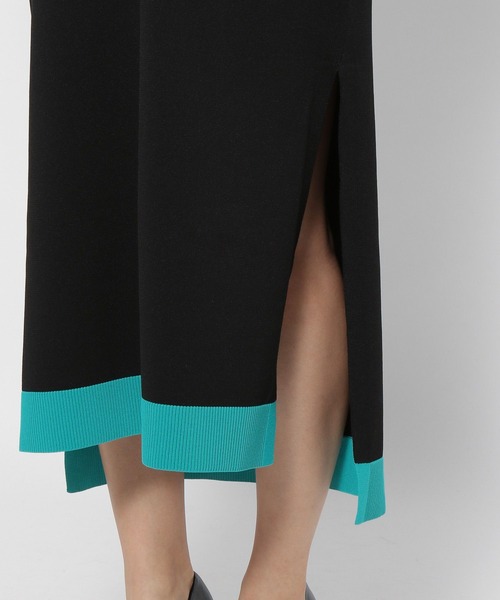 PAGEBOY(ページボーイ)の「バイカラーポロワンピース(ワンピース・レディース・ブラック/オフホワイト・FREE)」の18枚目の写真