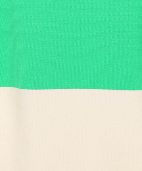 PAGEBOY(ページボーイ)の「バイカラーポロワンピース(ワンピース・レディース・ブラック/オフホワイト・FREE)」の20枚目の写真