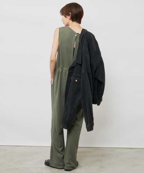 Auntie Rosa Holiday（アンティローザホリデー）の「サーマルリラックスオールインワン / サイズ展開あり（つなぎ/オールインワン・レディース・ブラック/カーキ・SMALL/MEDIUM）」の21枚目の写真