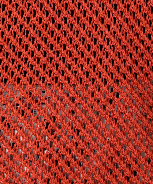 TOMORROWLAND （トゥモローランド）の「メッシュコットン クルーネックベスト（ニット/セーター・レディース・ホワイト/ブラック/オレンジ/ホワイト系その他/ネイビー・S）」の6枚目の写真