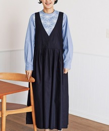 Sunny clouds | サニークラウズ渾身タックジャンスカ＜レディース＞(ジャンパースカート)