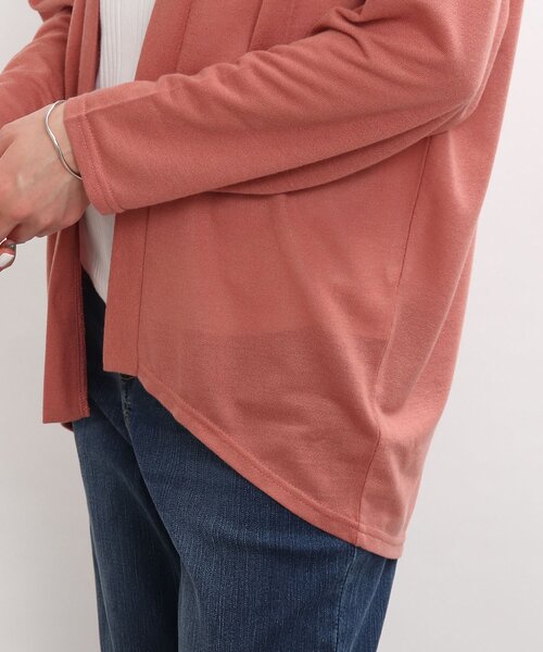 SHOO・LA・RUE(シューラルー)の「◆梨地トッパーカーディガン(カーディガン/ボレロ・レディース・ホワイト系/ベージュ/ピンク系/ブラック・03/04/02)」の12枚目の写真