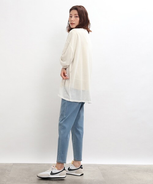 SHOO・LA・RUE(シューラルー)の「◆梨地トッパーカーディガン(カーディガン/ボレロ・レディース・ホワイト系/ベージュ/ピンク系/ブラック・03/04/02)」の16枚目の写真