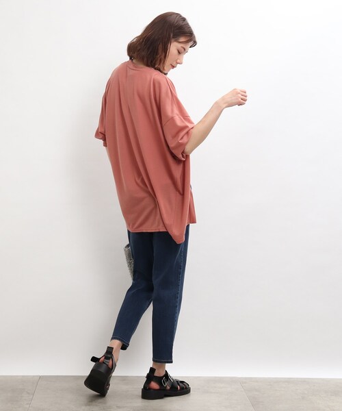 SHOO・LA・RUE(シューラルー)の「◆梨地トッパーカーディガン(カーディガン/ボレロ・レディース・ホワイト系/ベージュ/ピンク系/ブラック・03/04/02)」の11枚目の写真