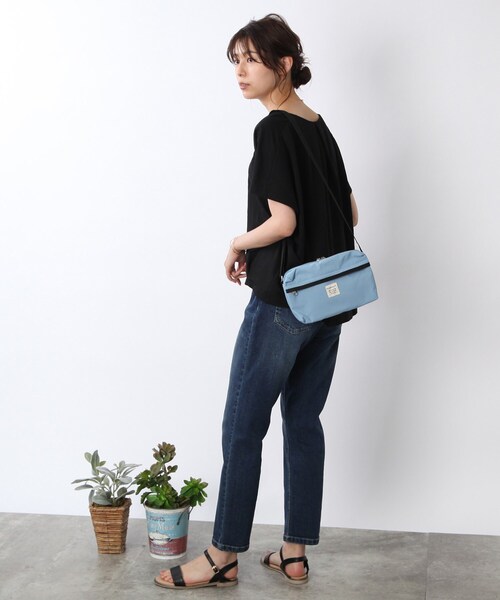 DRESKIP（ドレスキップ）の「◆多収納ショルダーバッグ（ショルダーバッグ・レディース・ライトブルー/ブラック/グレー/ライトパープル・00）」の18枚目の写真