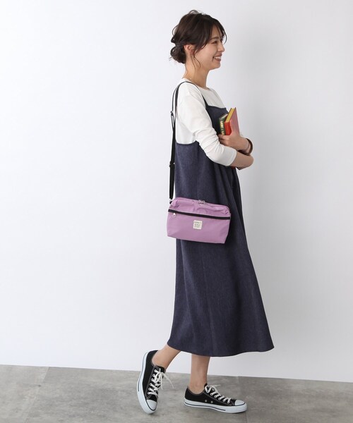 DRESKIP（ドレスキップ）の「◆多収納ショルダーバッグ（ショルダーバッグ・レディース・ライトブルー/ブラック/グレー/ライトパープル・00）」の20枚目の写真