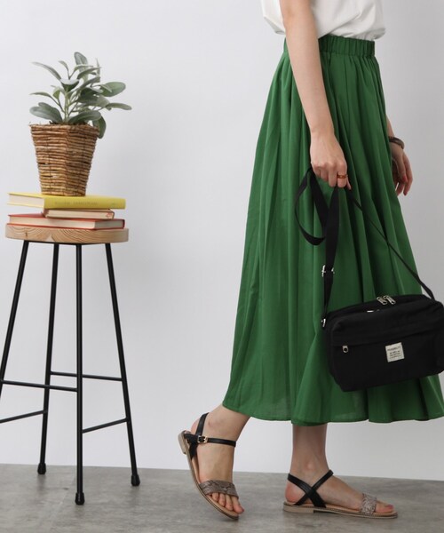 DRESKIP（ドレスキップ）の「◆多収納ショルダーバッグ（ショルダーバッグ・レディース・ライトブルー/ブラック/グレー/ライトパープル・00）」の21枚目の写真