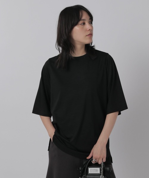 【Chaos】ジェーンウール Tシャツ 白 Chaos（カオス）の「Chaos(カオス)/ジェーンウールTシャツ（Tシャツ