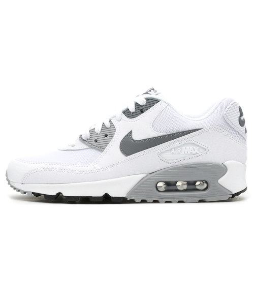 CIAOPANIC（チャオパニック）の「【NIKE】エアマックス90エッセンシ（スニーカー・レディース・ホワイト/ネイビー・25/23/24）」の10枚目の写真