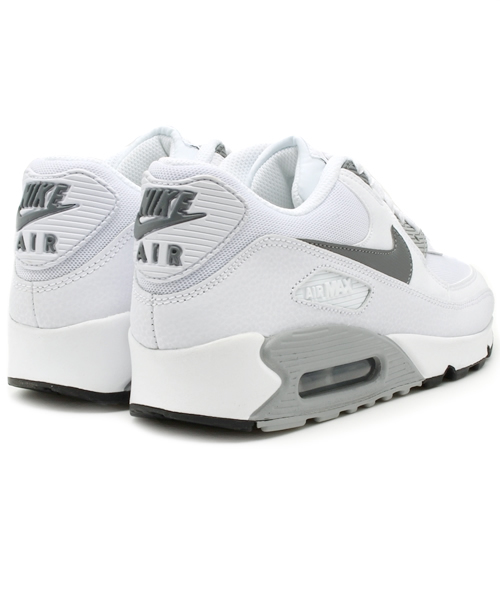 CIAOPANIC（チャオパニック）の「【NIKE】エアマックス90エッセンシ（スニーカー・レディース・ホワイト/ネイビー・25/23/24）」の4枚目の写真