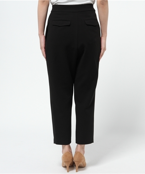 Abahouse Devinette（ドゥヴィネット）の「タックコクーンパンツ（その他パンツ・レディース・グレー/ブラック/アイボリー・2/1）」の6枚目の写真