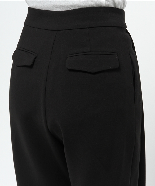 Abahouse Devinette（ドゥヴィネット）の「タックコクーンパンツ（その他パンツ・レディース・グレー/ブラック/アイボリー・2/1）」の8枚目の写真