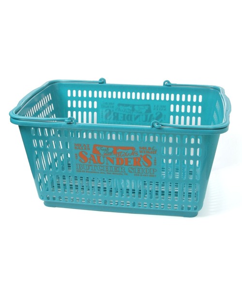 niko and...（ニコアンド）の「オリジナルレジカゴ（収納グッズ・レディース・オフホワイト/アクア・0）」の7枚目の写真