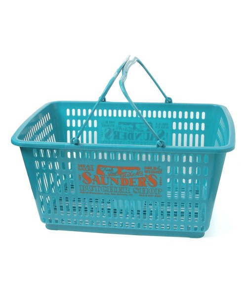 niko and...（ニコアンド）の「オリジナルレジカゴ（収納グッズ・レディース・オフホワイト/アクア・0）」の13枚目の写真