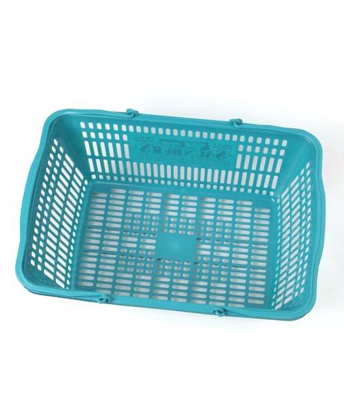 niko and...（ニコアンド）の「オリジナルレジカゴ（収納グッズ・レディース・オフホワイト/アクア・0）」の14枚目の写真